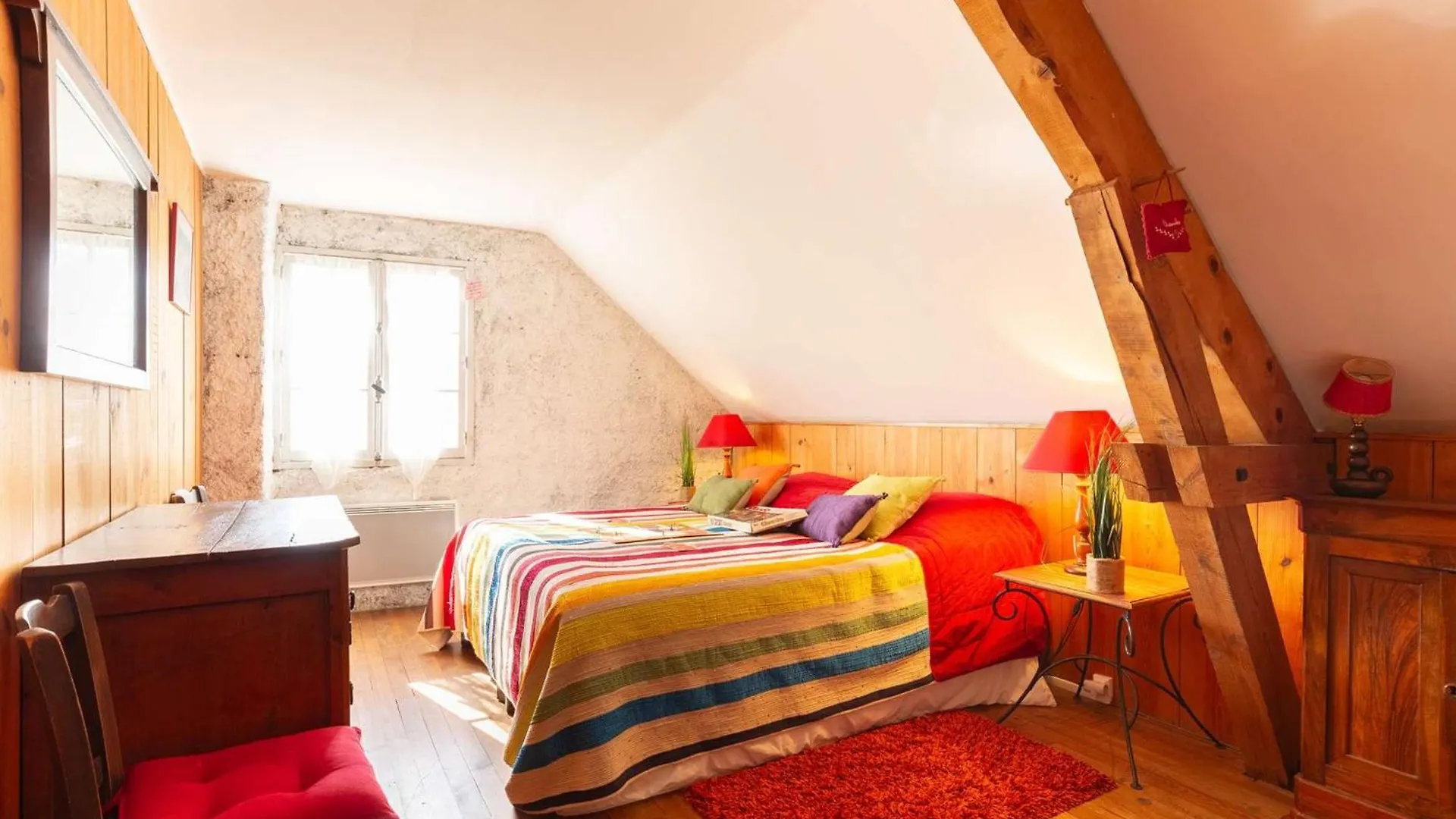 Grange Authentique A Saint-Lary-Soulan - 5 Couchages, Cheminee, Casier A Skis - Fr-1-296-502 Apartmán